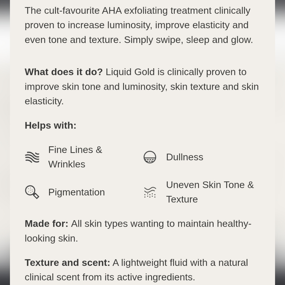 🆕️✨️Alpha-H Liquid Gold with Glycolic Acid - Picture 7 of 16